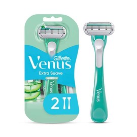 Rastrillo para Mujer Gillette Venus Extra Suave Sensitive con Aloe, para Piel Sensible 2 Unidades