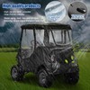 NOKINS 600D Waterproof Golf Cart Deluxe Enclosure for Yamaha G14/G26/G22/G29/Drive