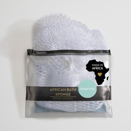 Bellanomi African Exfoliating Net Sponge for SENSITIVE SKIN  Bath Sponge:_Orchid