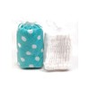 The Original Turbie Twist Aqua Polka Dot Cotton One Towel