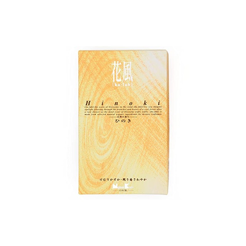 Nippon Kodo Ka-fuh Hinoki Japanese Cypress Incense - 430 Sticks