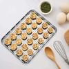 PUREZON Baking Sheet with Rack Set (2 Pans + 2