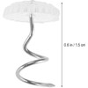 Twist pins 50 Pieces Clear Heads Twist Pins Plastic Head