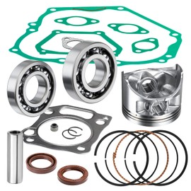 357cc Engine Rebuild Kit STD Piston JN6-11400-00-00 & Gaskets Seal For Yamaha 2001-2025 G21 G22 G27 G28 YDR-A DR2A YTF