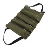 Car Back Seat Tool Storage Bag Canvas Garden Foldable Roll