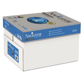 Navigator NPL1724 Platinum Paper 99 Brightness 24lb 11 x 17 White 2500/Carton