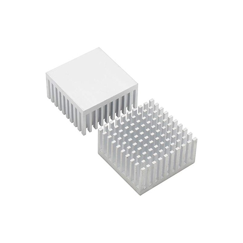 Audiofan Heatsink Aluminum Cooling Radiator Fin Set of 2, Approx.