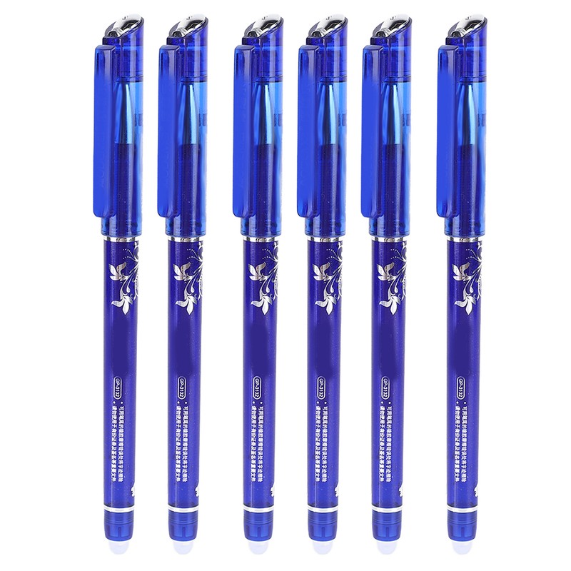 24PCS Erasable Ink Pen Make Mistakes Disappear Blue Erasable Pens