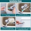 Enhon 2 Pack Universal Toilet Flush Handle Replacement Kit, Compatible