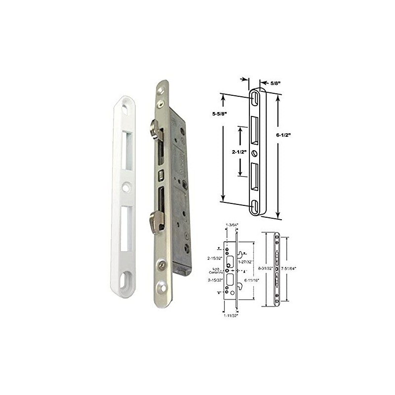 2-Point Mortise Lock and Keeper Kit