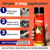PipeWrap Pipe Insulation Spray Foam for Hard-to-Reach Areas, Fittings &