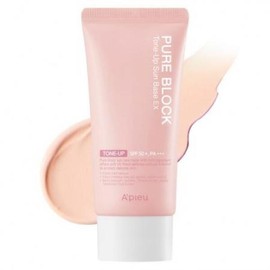 APYU 어퓨 퓨어 블록 톤업 선베이스 이엑스 SPF50+ PA+++, 50ml, 1개 Apieu Pure Block Tone Up Sun Base EX SPF50+ PA+++, 50ml, 1ea
