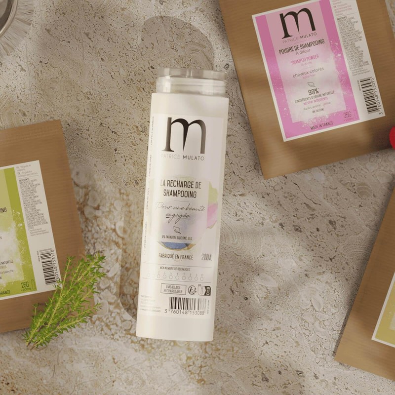 MULATO - 200ML SHAMPOO REFILL BOTTLE