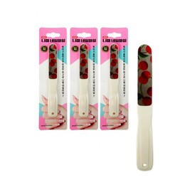 Nickel Nail File (S-500 Transfer Design) - 3-Pack for Nail Grooming & Self-Care Nail
