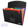 7 Pocket Accordian File Folders, Expanding File Folder A4 Letter