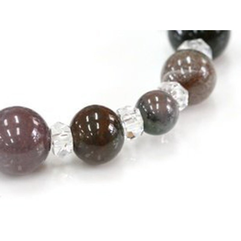 Blood Stone Crystal Blood Stone Crystal Bracelet Natural Stone High