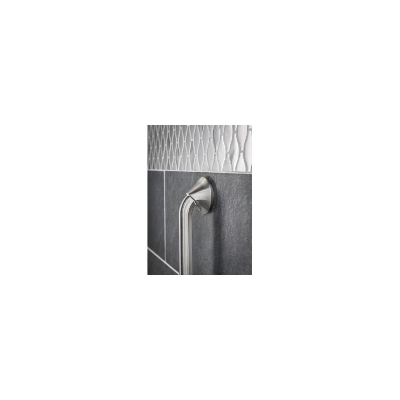Moen YG2812CH Eva Collection Safety 12-Inch Stainless Steel Transitional Bathroom
