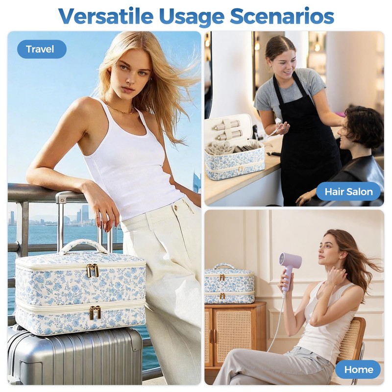 Hair Tools Travel Bag for Shark Flex Style Hair Dryer,