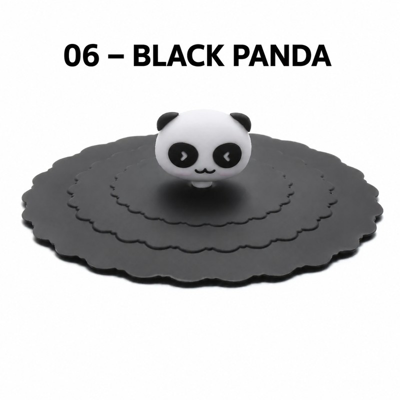 10cm Silicone Cup Cover for Drinks – Heat-Resistant Dustproof Suction