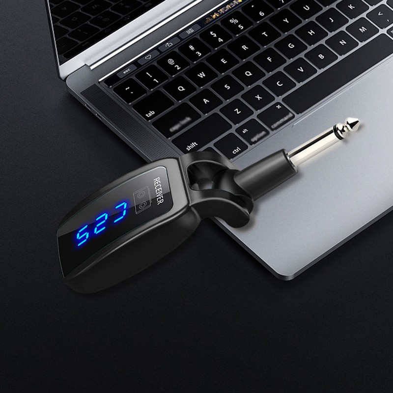 Wireless Guitar System Rechargeable Guitar Transmitter Receiver Set Electric Guitar