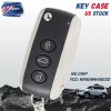 KEYECU 4 Buttons for Bentley Continental GT GTC 2006-2016 Remote