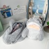 Refoiner Pen Case Plush Pencil Case Animal Pen Case Cute