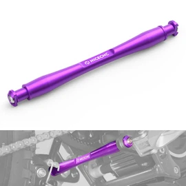 NICECNC Purple Foot Pegs Support Brace with O-Rings Compatible with Surron Light bee X/S/L1E CNC Aluminium Compatible with Segway X160/X260 See Fitment