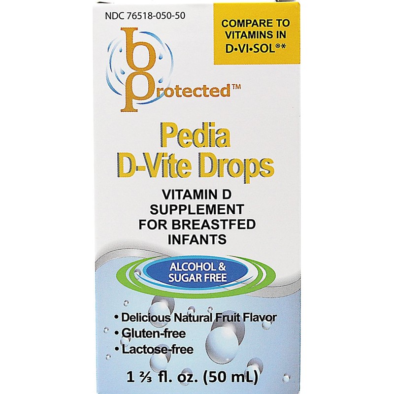 B Protected Pedia Vitamin D-Vite Drops 1 2/3 fl Ounce
