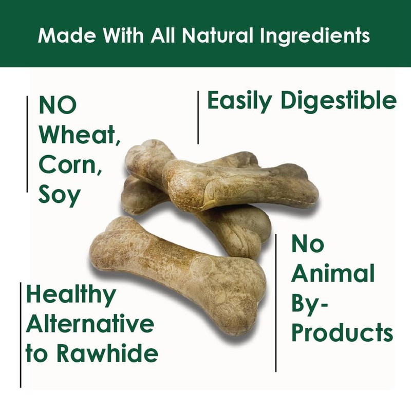 Bonies Skin and Coat Treats for Dogs, Promote Silky Coat