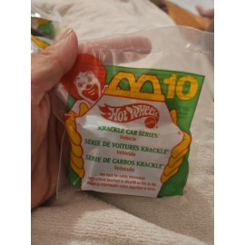 McDonald's 1993 Hot Wheels McDonalds Happy Meal Krackle Green Diecast Car #10 SEALED