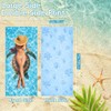 Turtle Beach Towel Soft Microfiber Large Boho Towel for Adults