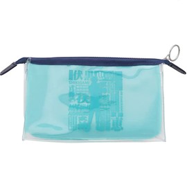 Sunstar Stationery S1425153 Mitte S1425153 Pen Case, Clear Pouch, B Pattern