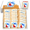 Beachball Theme Individualy Wrapped Printed Cookies 24 Pack Bulk
