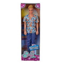 Simba 105733520 Steffi Love Kevin in Casual Clothing, 2 Assorted Designs, Only One Item Delivered, Doll with Sunglasses and Trainers, 30 cm, for Children from 3 Years