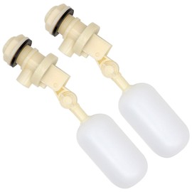 MUDUOBAN Float Valve 3/4 Inch,2 Pack Water Float Ball Valve with Adjustable Arm and Filter for Fountain,Water Trough,Water Tank,Pool,Pond,Automatic Waterer Water Bowl,Aquarium