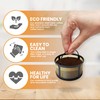 8-12 Cup Reusable Filter Basket With Mesh Bottom Fits Keurig