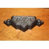 Restored Ornate Antique Victorian Cast Iron Bin Apothecary Cupboard Pull