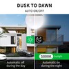 Qualilux A15 Small Dusk to Dawn Light Bulbs Outdoor 450LM,