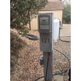 DAE B1725 Plastic watertight NEMA 4 Enclosure 6.9"x9.84"x3.9