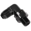 Podavelle 8AN Male Flare to 3/8 NPT Pipe Swivel 90