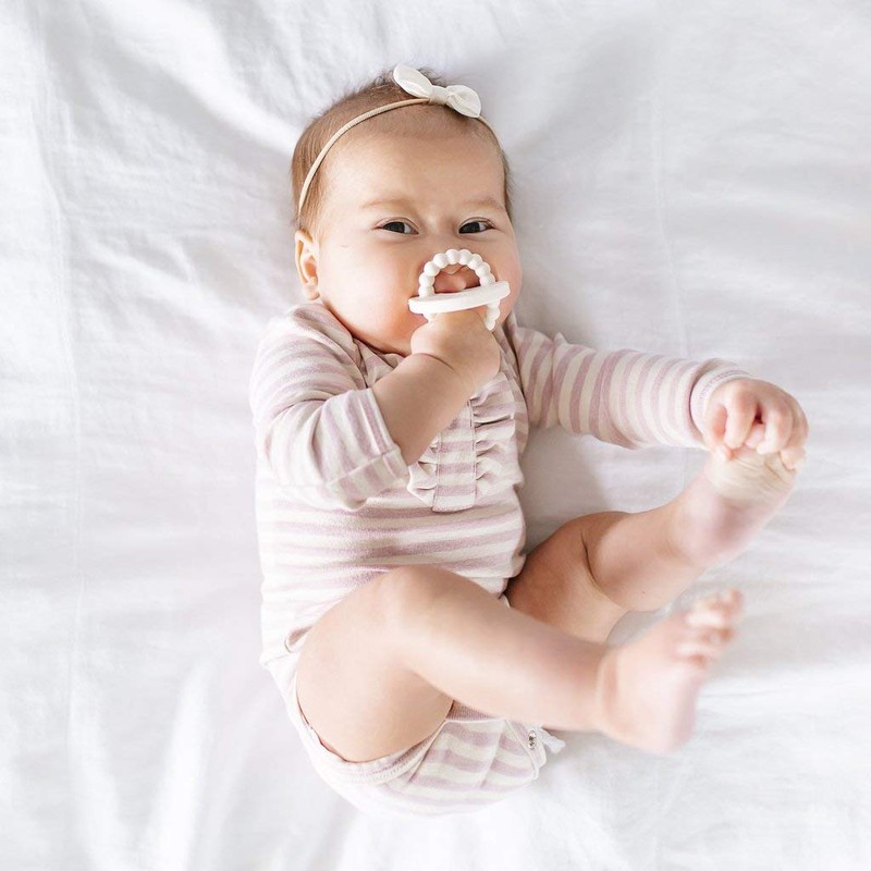 Ryan and Rose Cutie Bit Teether (Tan)