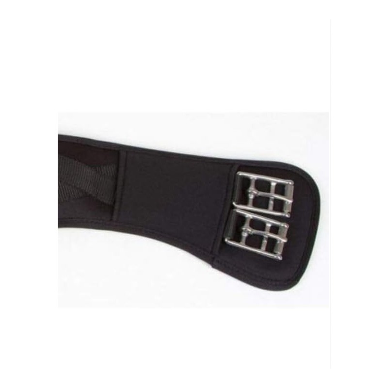 Kerbl 32445 Curved Saddlegirth - Black, 70 cm