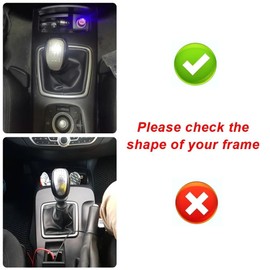 Cakievro 5/6 Speed Gear Knob Compatible with Re=nault/Laguna MK3 2007-2014