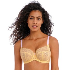 Freya Women's Offbeat Underwire Plunge Bra, Lemon Fizz, 32F