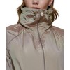 Cole Haan Women's Travel Packable Rain Jacket, Champagne
