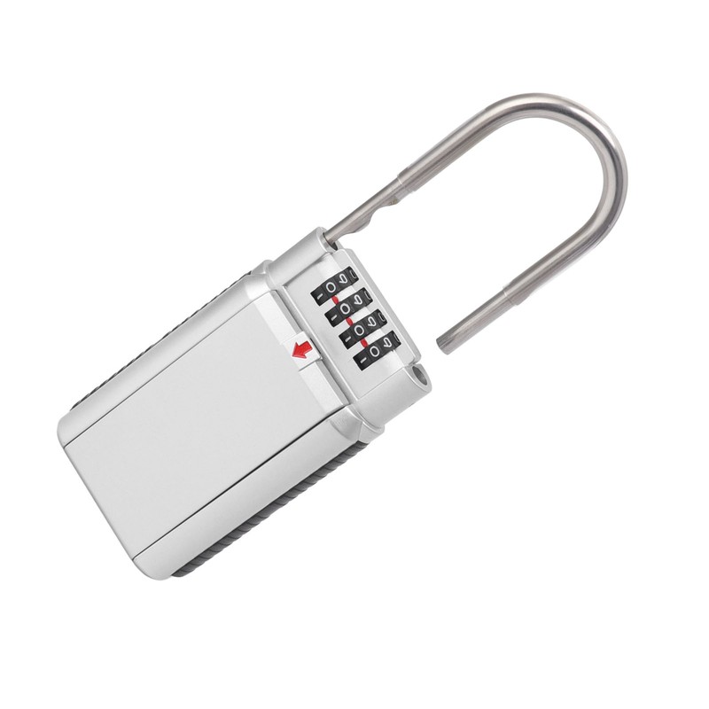 Password Key Box 4 Digit Combination Safe Metal Key Lock
