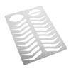 OHPHCALL Eyebrow Template Eyebrow Drawing Stencil Eyebrow Practice Stencil Brow