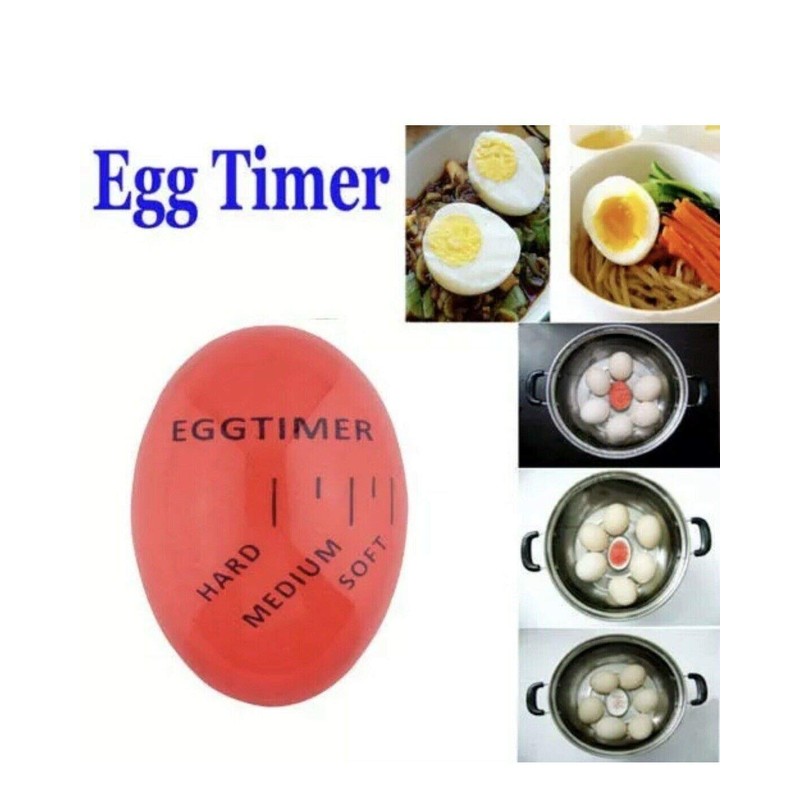1xEgg Timer, Colour Changing Indicator Soft Medium and Hard Boiled