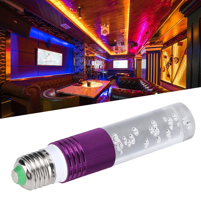 E27 AC85-265V 3W LED RGB Crystal Light Bulb Party Atmosphere