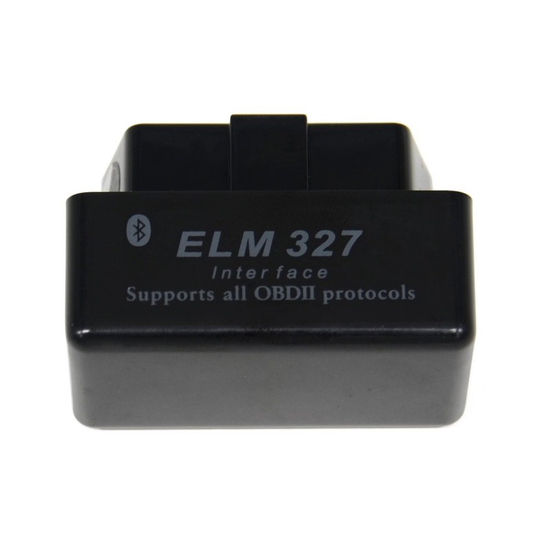zmart ELM327 黒 OBD2 Bluetooth Android ドングル ダブル PCB V1.5